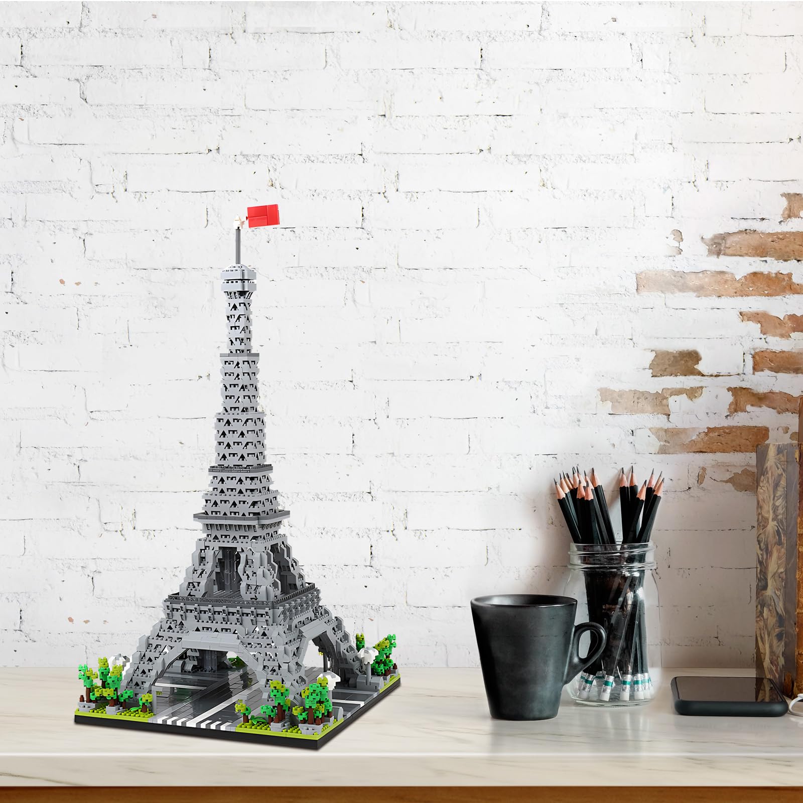 CSNRHG Ensemble de micro blocs de construction 3350 pièces de puzzle 3D pour enfants et adultes