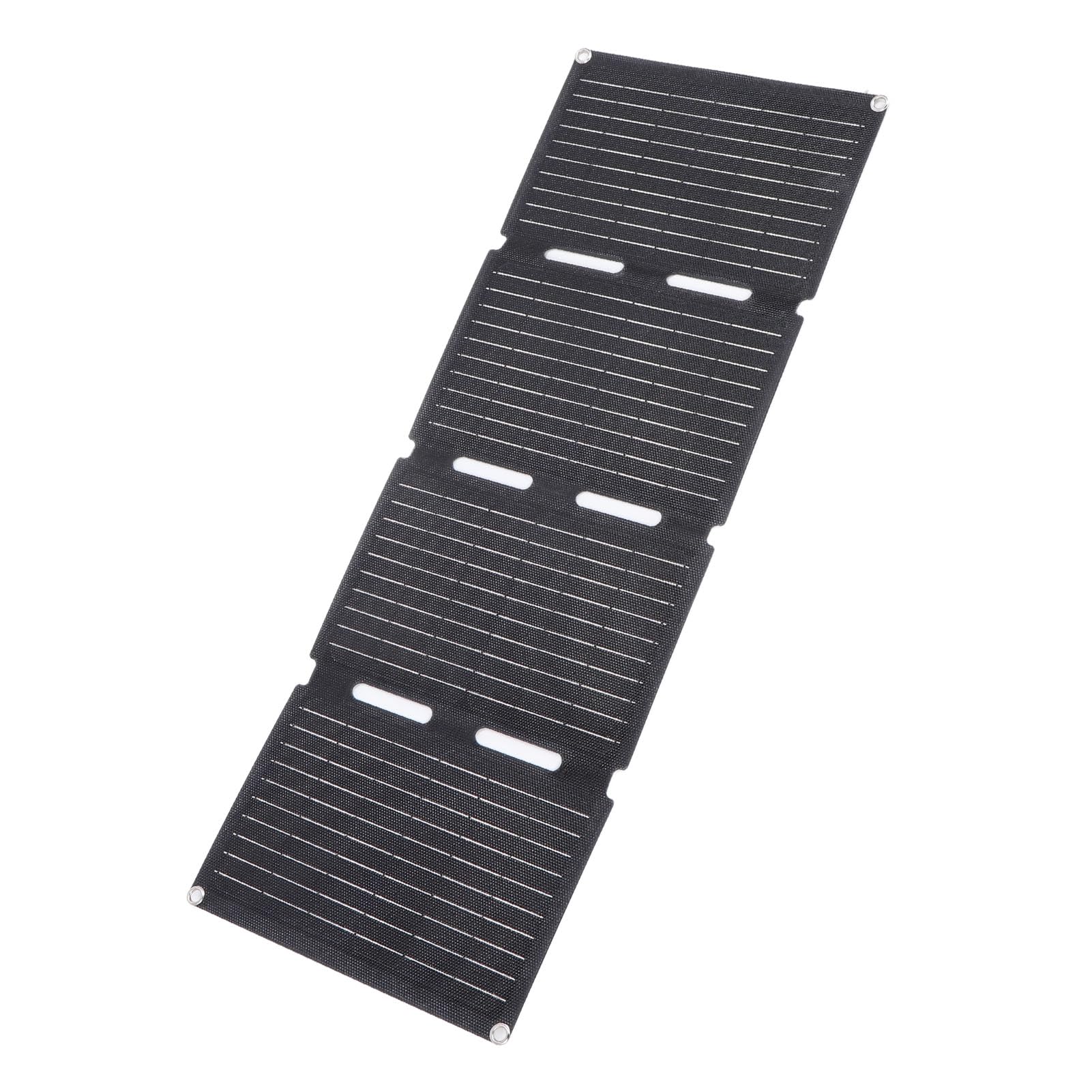 Caricatore a Pannello Solare Caricatore Solare Portatile a Ricarica Rapida Alta Potenza 40 W Compatibilità Multi-dispositivo Design a 4 Slot per l'escursionismo