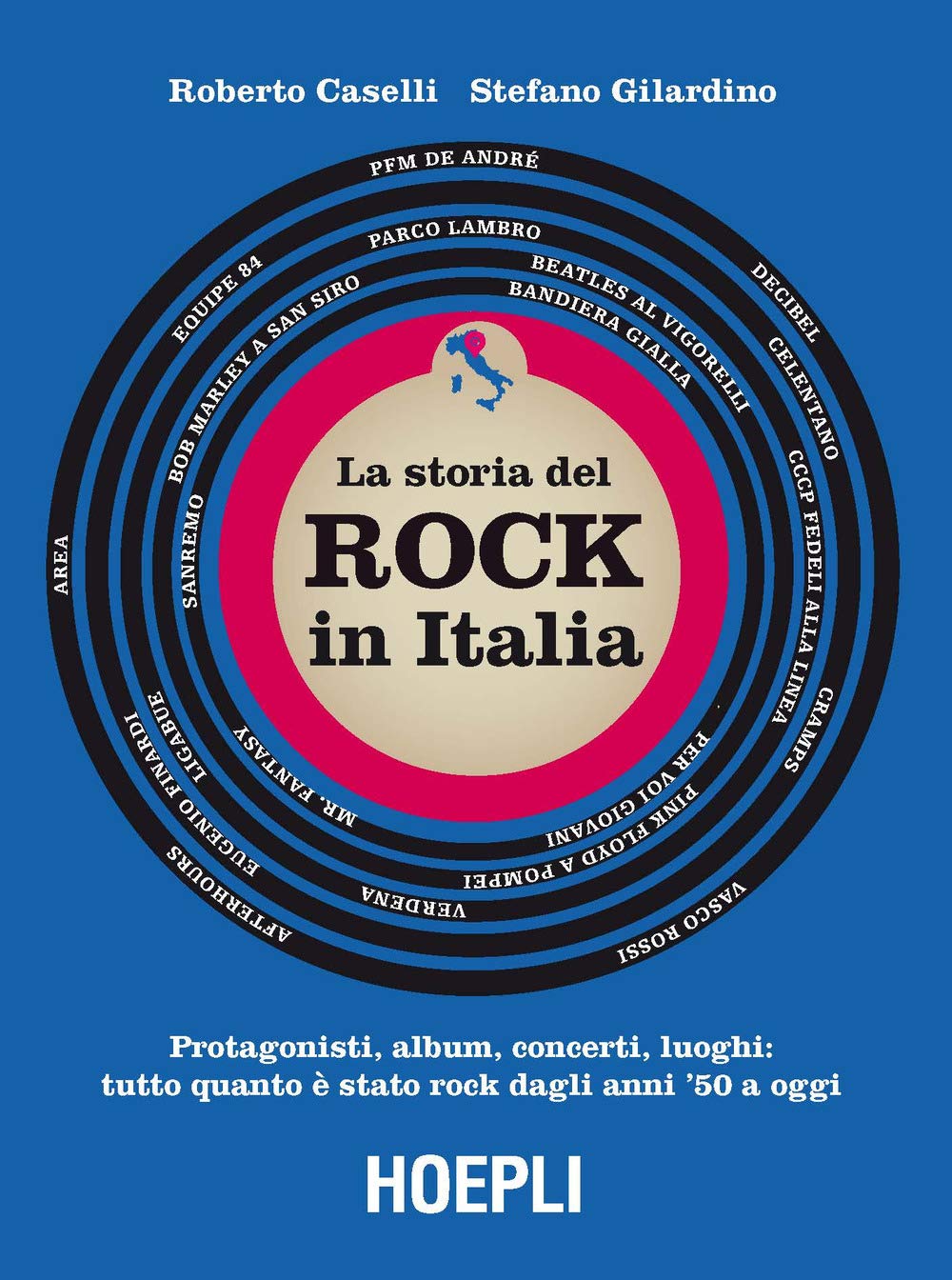 Storia del rock in Italia. Protagonisti, album, concerti, luoghi: tutto quanto è stato rock dagli anni '50 a oggi.