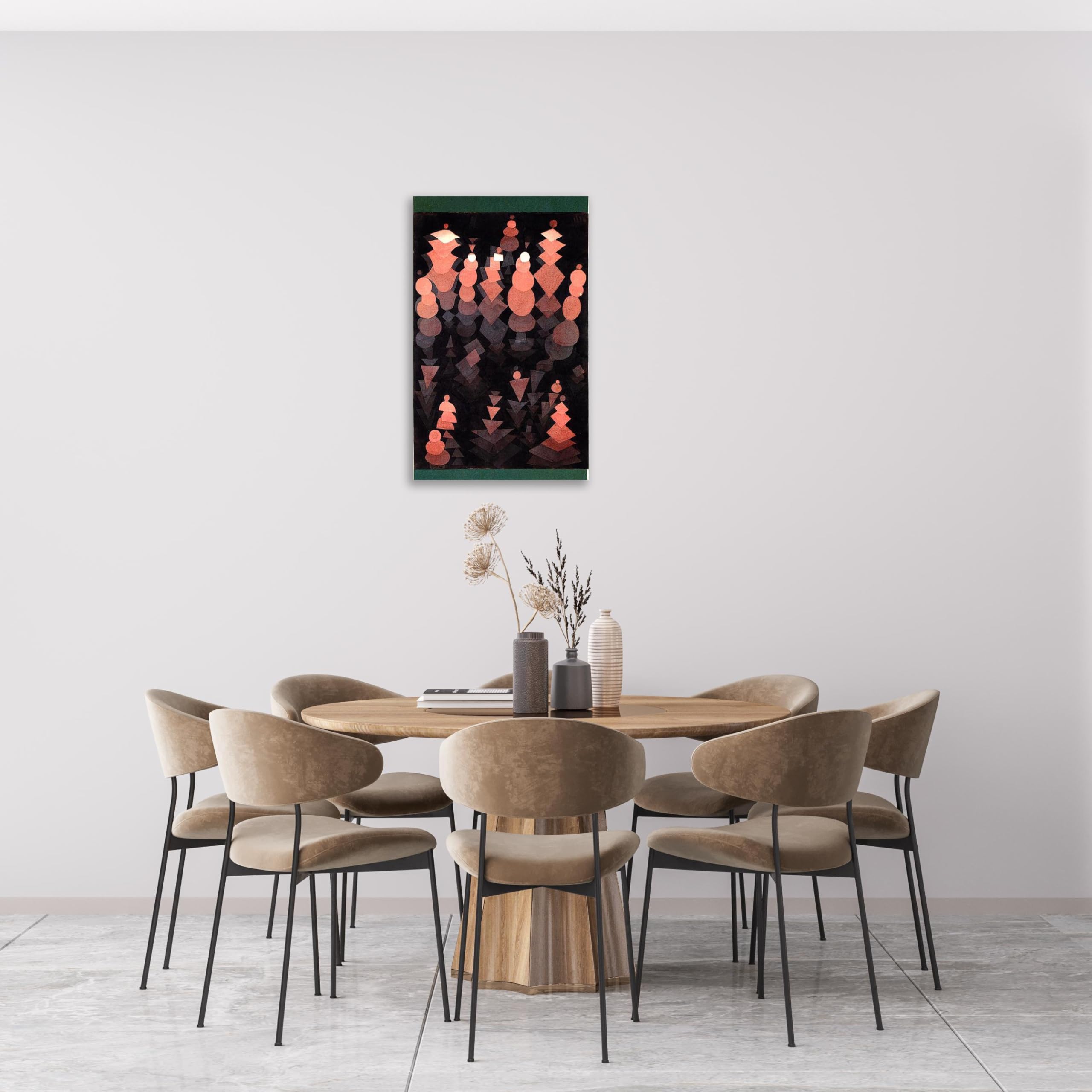 CGLTD Stampe e Quadri su Tela stampe cubismo Quadri Moderni Astratti dipinti famosi su tela Ripening Growth Decorazioni per la casa Soggiorno 30X48cm(12x19in) Senza cornice