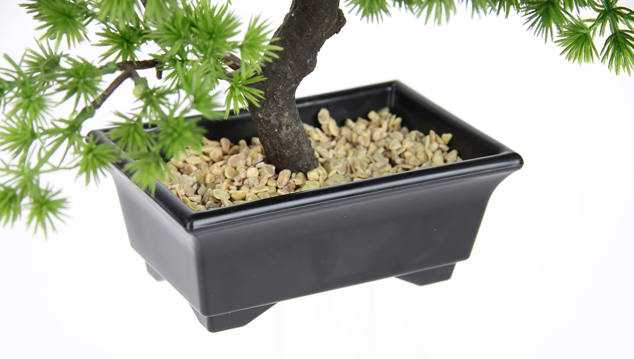 Sztuczne drzewko bonsai w misce z tworzywa sztucznego, japońska roślina dekoracyjna, do mieszkania, sypialni, na wesele, sztuczna dekoracja roślin, rośliny pokojowe, sosna