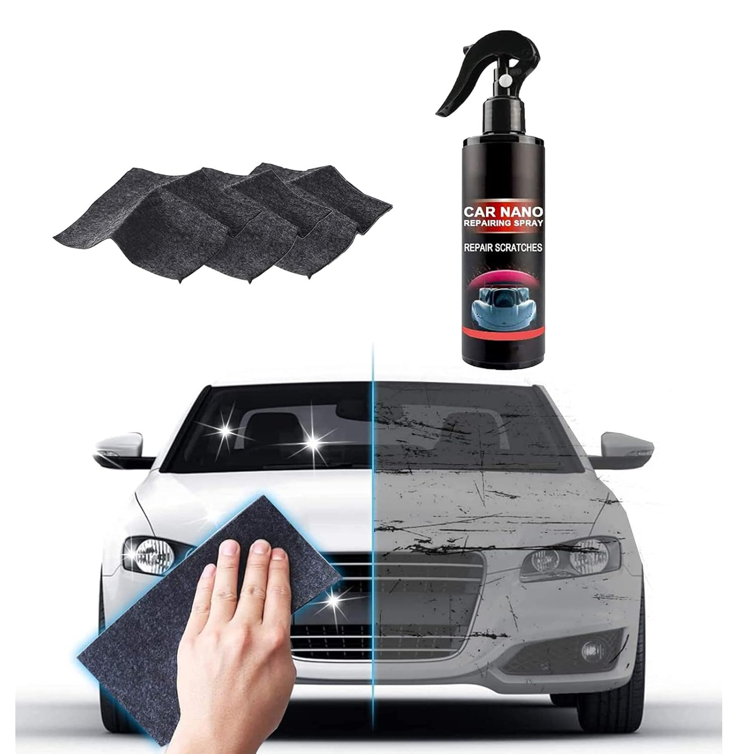 250ml Car Nano Repairing Spray, Fast Repair Scratches