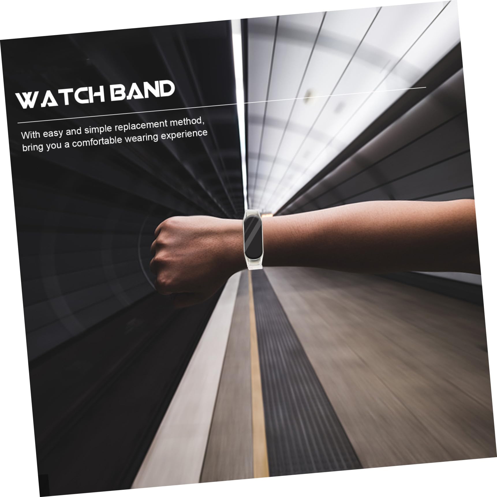 Hemobllo 4pièces Bracelet De Montre Résine Compatible Avec Band Bandes De Remplacement Élégantes Avec Boucle Inoxydable Pour Et Usage Quotidien