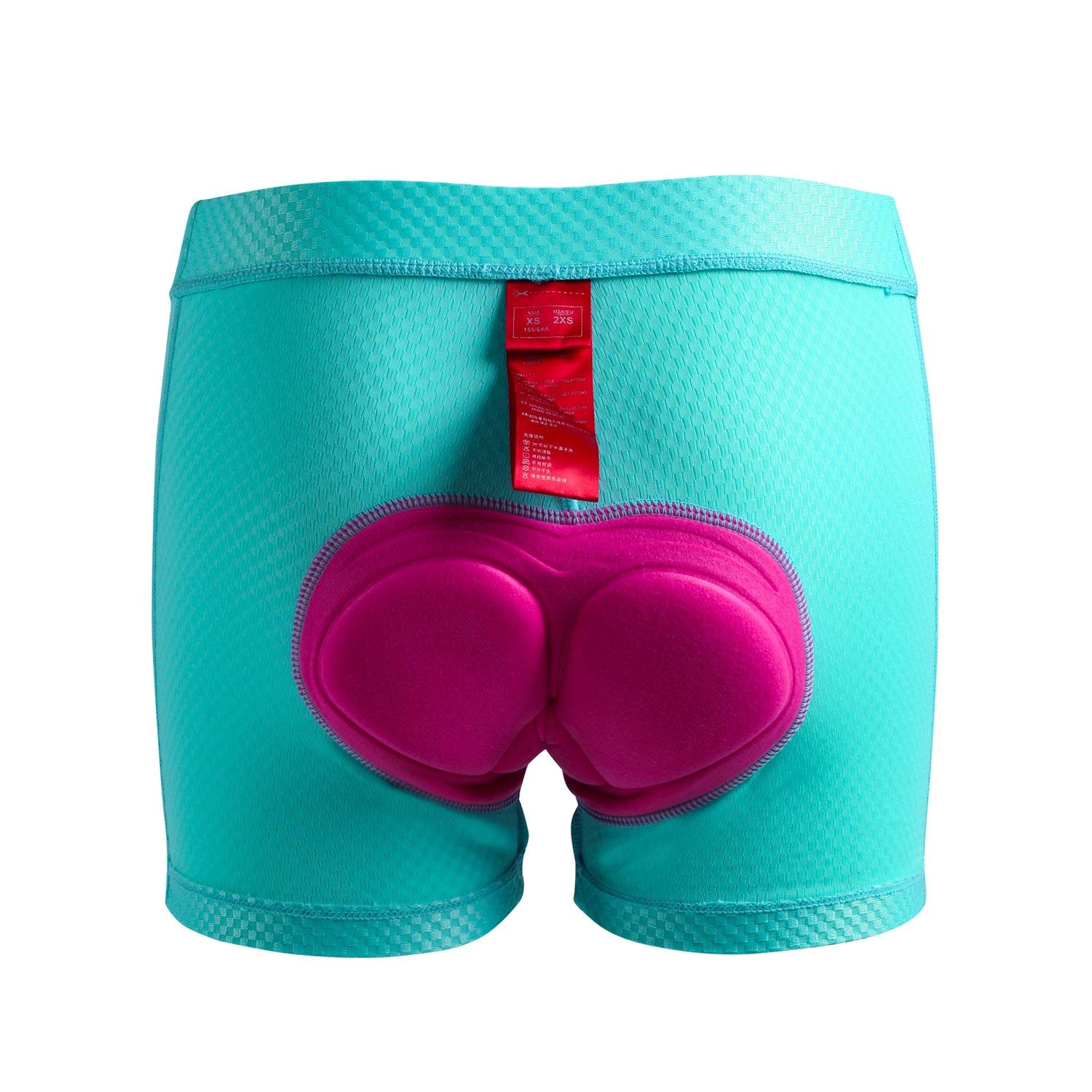 Santic Calzoncillos Ciclismo Mujer Pantalon Ciclismo Corto con Badana Ropa Interior para Mujeres