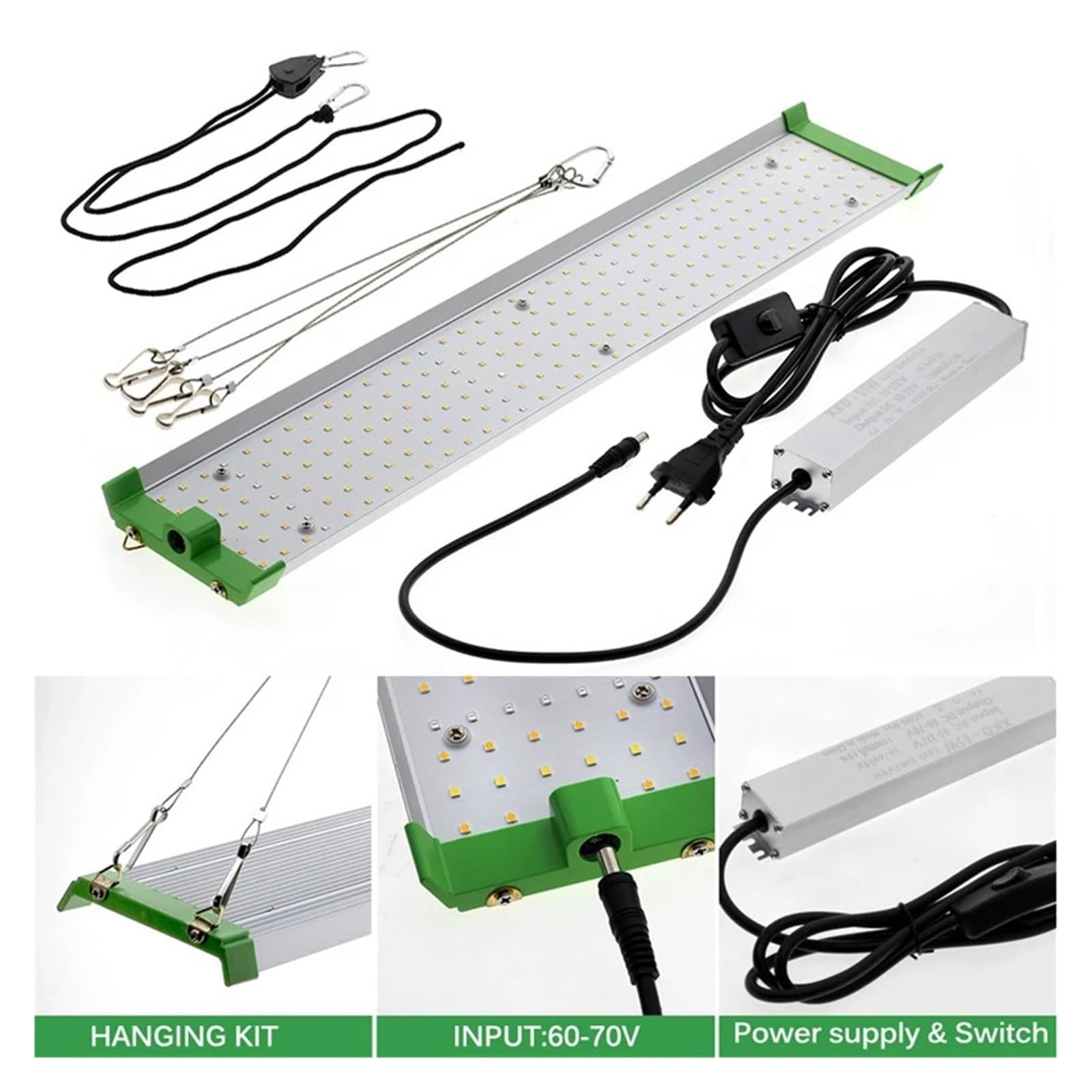 Lampe de Plante, 85W LED élèvent la lumière avec la Lampe de Croissance de Plante à Spectre Complet LM281B for l'usine hydroponique de Serre d'intérieur