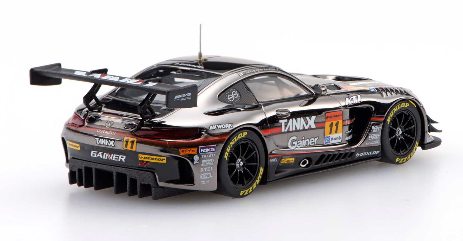 Amazon | エブロ 1/43 GAINER TANAX AMG GT3 SUPER GT GT300 2016 No