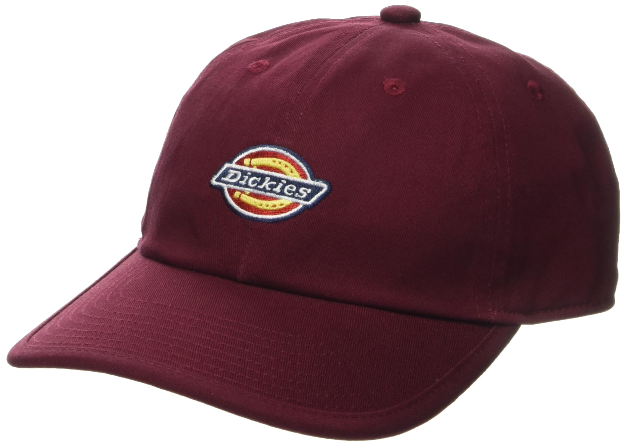 Dickies Men's Low Pro Logo Dad Hat, Red, One Size