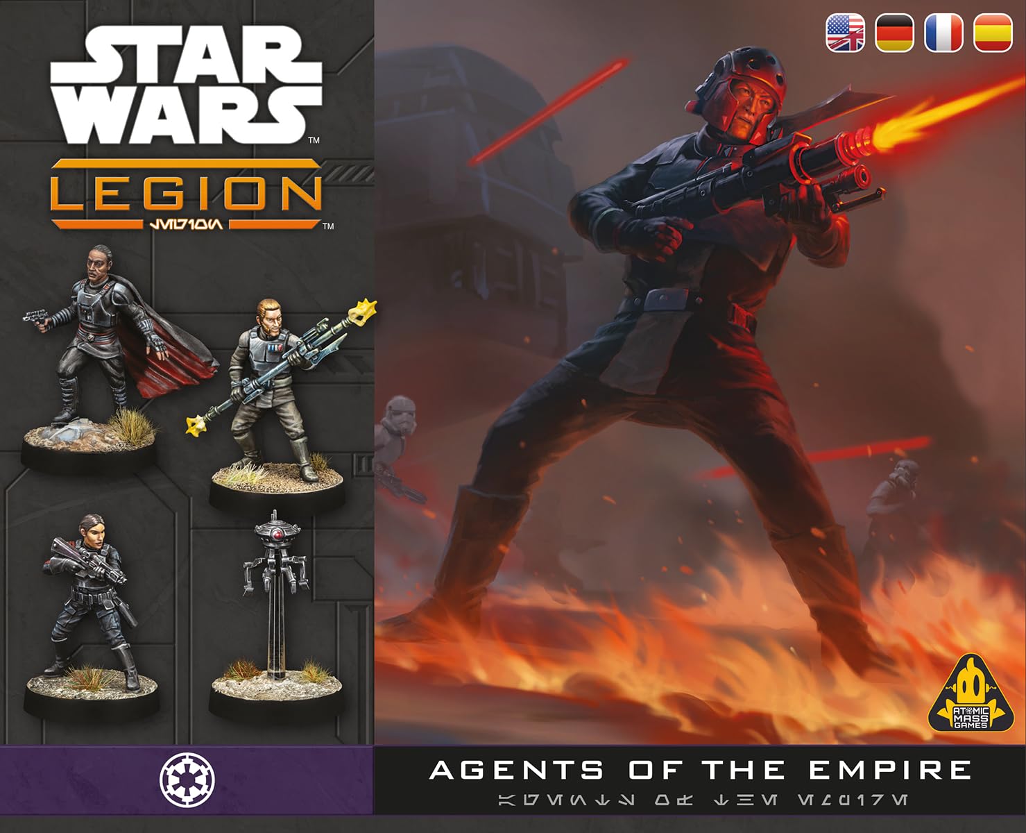 Asmodee | Star Wars: Legion - Agent Kallus Iden Versio ID10 & Moff Gideon