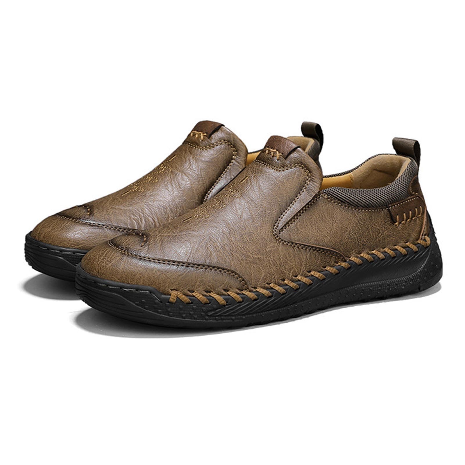 Scarpe da uomo in pelle scamosciata, per Oktoberfest | Scarpe versatili per danza e tempo libero con taglio su misura, adatte per l'Oktoberfest e per l'uso interstagionale