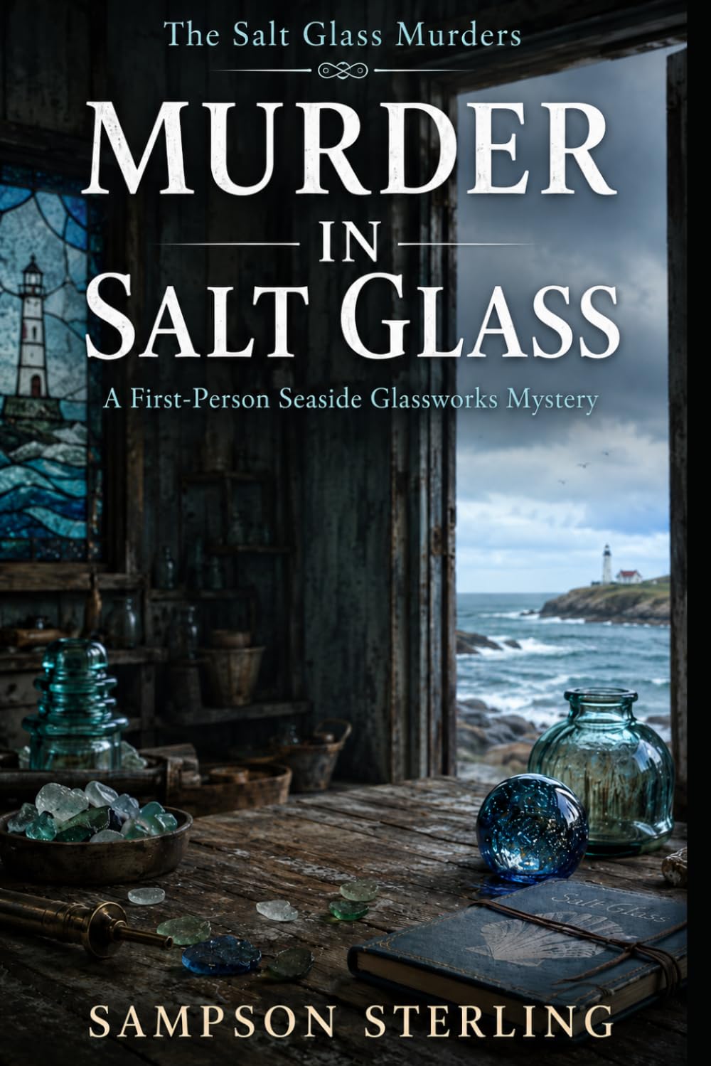 Murder in Salt Glass: A First-Person Seaside Glassworks Mystery (The Salt Glass Murders)