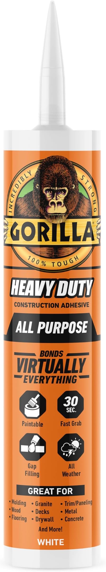 Gorilla Glue 8110003 CONSTRCTN 9OZ Construction Adhesive
