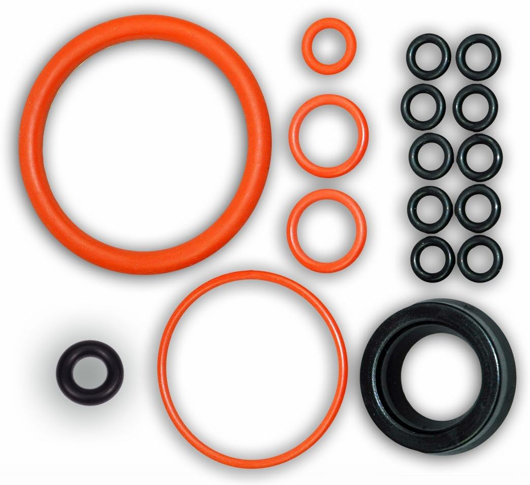 Afdichting onderhoudsset O-ringen voor de stoomklep HWD warmwaterventiel geschikt voor Phillips Saeco Spidem Gaggia Set-11 van Snapworld-koffie Afdichting onderhoudsset O-ringen voor de stoomklep HWD warmwaterventiel geschikt voor Phillips Saeco Spidem Gaggia Set-11 van Snapworld-koffie