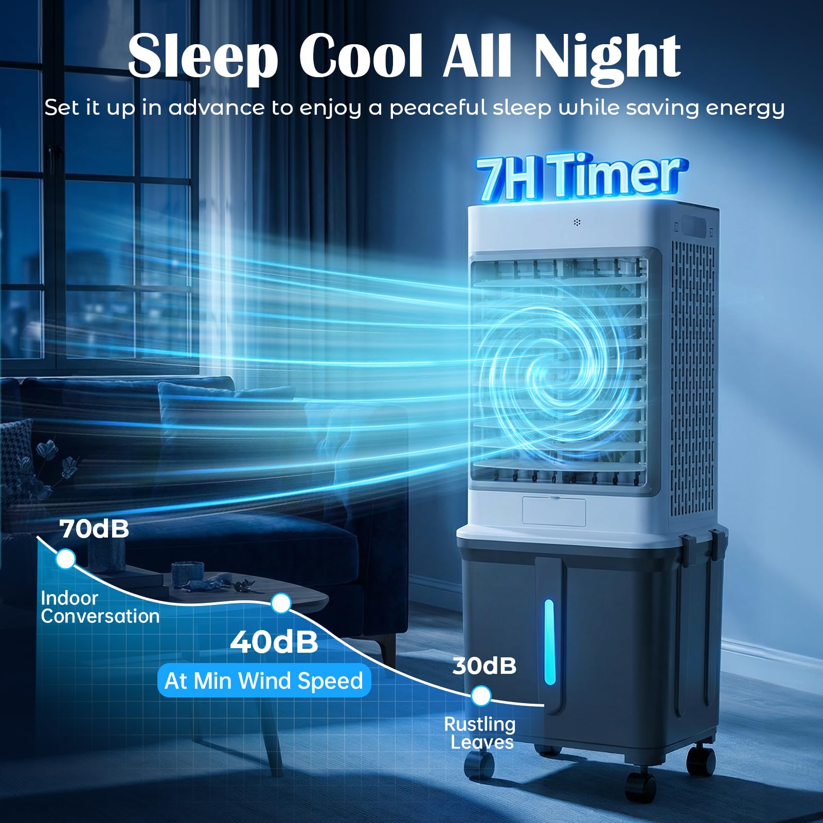 Amazon.com: Portable Air Conditioners, 8GAL Swamp Cooler Portable