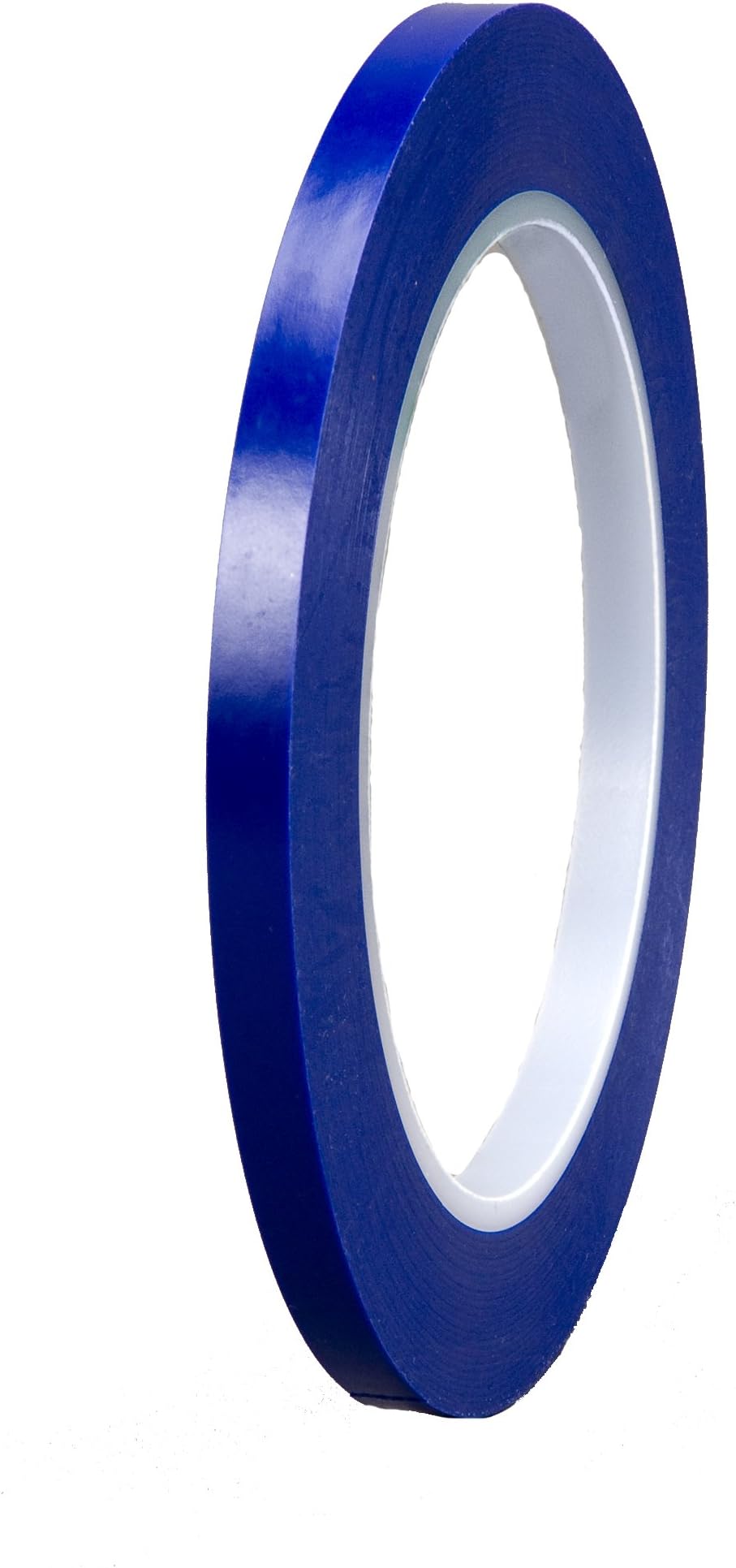 3M Vinyl Tape 471+, 1/4 in x 36 yd, Indigo, 1 Roll, Fine Line Tape for Paint Masking Striping, Color Separation and Complex Designs, High-Temperature, Stretch