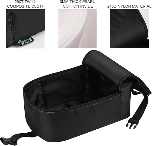 Miniatura 9 de Beautyflier Bolsa de vapor de viaje para almacenamiento de vapor de ropa Conair, funda de transporte portátil para vaporizador, soporte de vapor de
