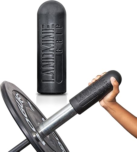 ABMAT El agarre de minas terrestres mejora tu agarre y protege tus manos durante los ejercicios de minas terrestres, perfecto para liberar puntos de