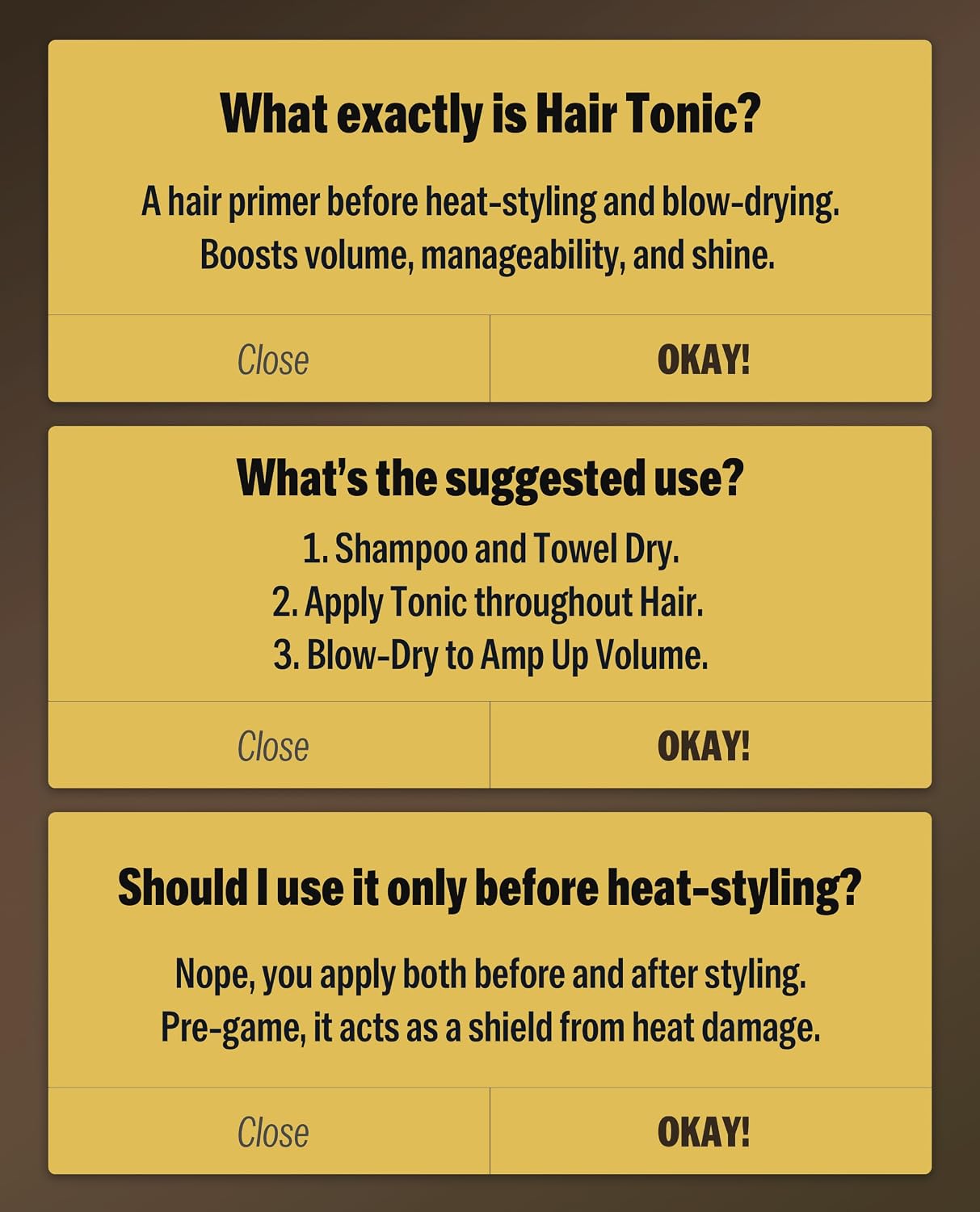 DASHU Classic Style Grooming Tonic Foam | Fix & Gentle Hold, Styling Primer, Heat Shield Hair Tonic | Hair Care Styling Foam 6.76 Fl Oz Pump Dispenser