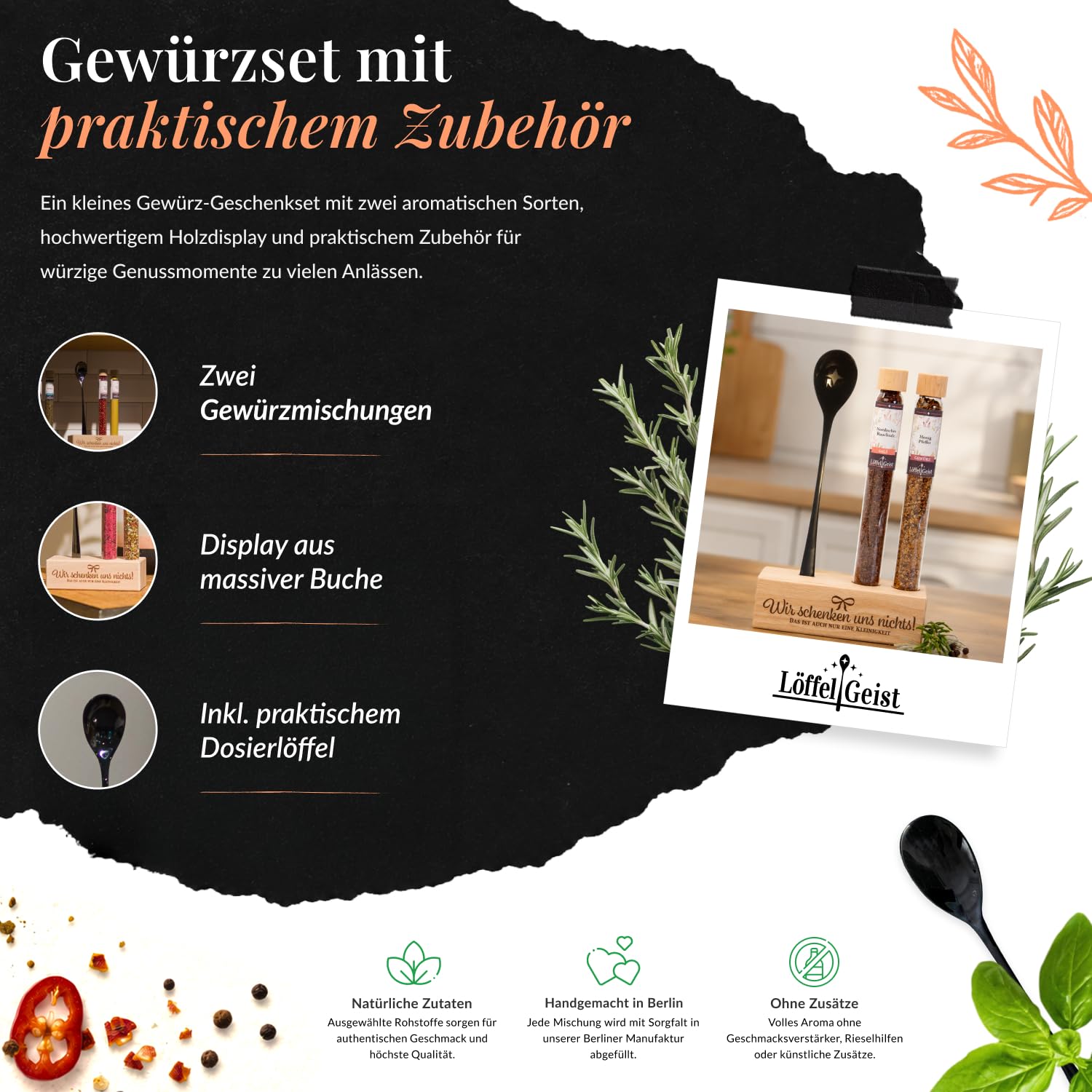 Geschenkset Wir schenken uns nichts!
