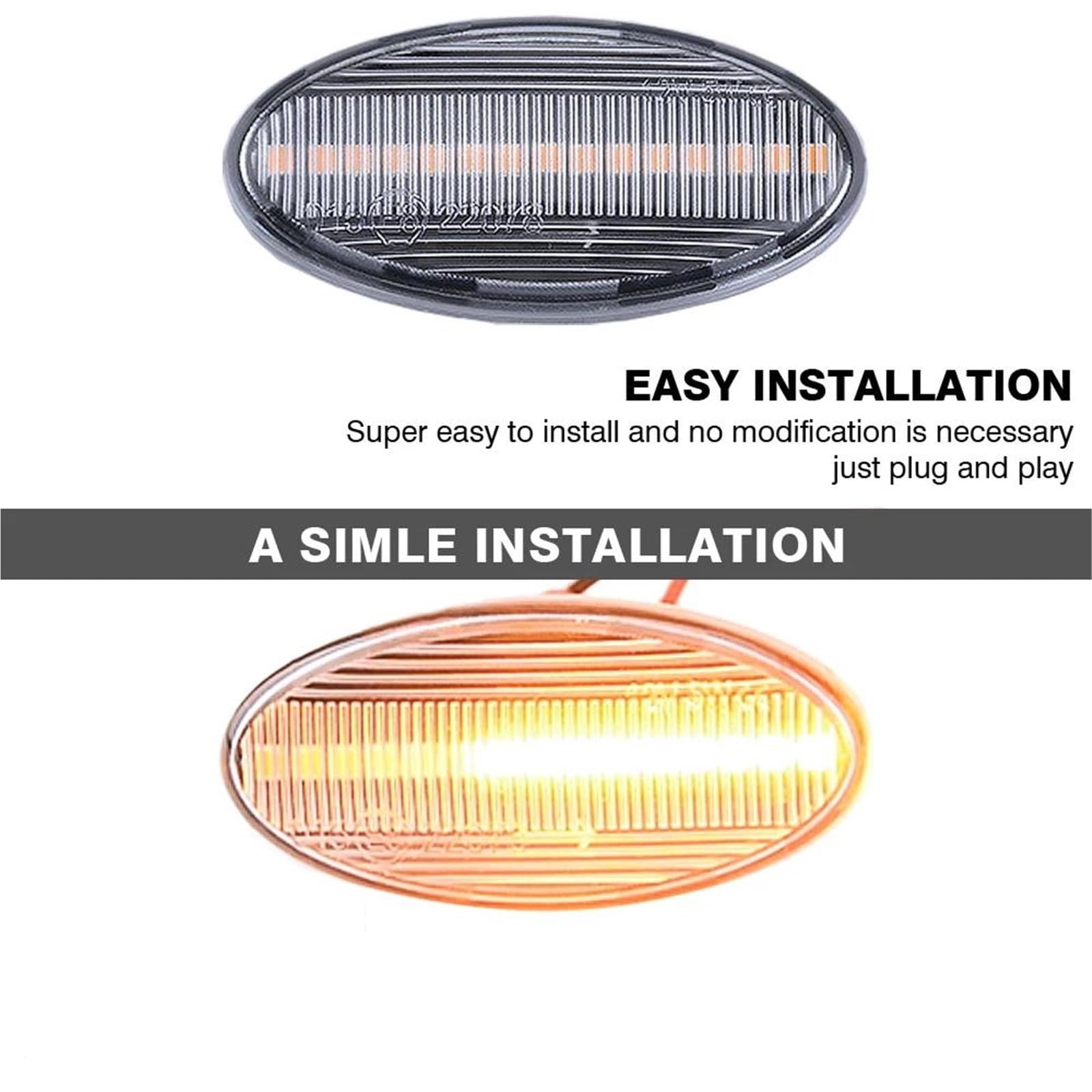Generico Freccia Laterale Auto Per Mazda 3 BK BL 2 DY DE 6 GG1 GY 5 CR19