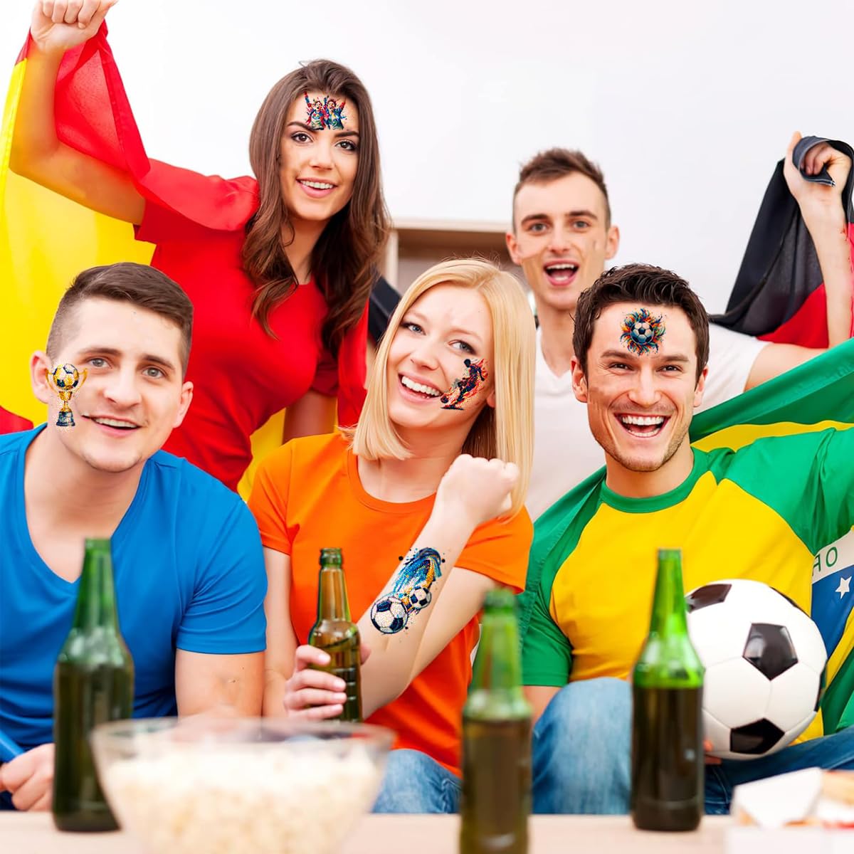 Voetbaltatoeageset