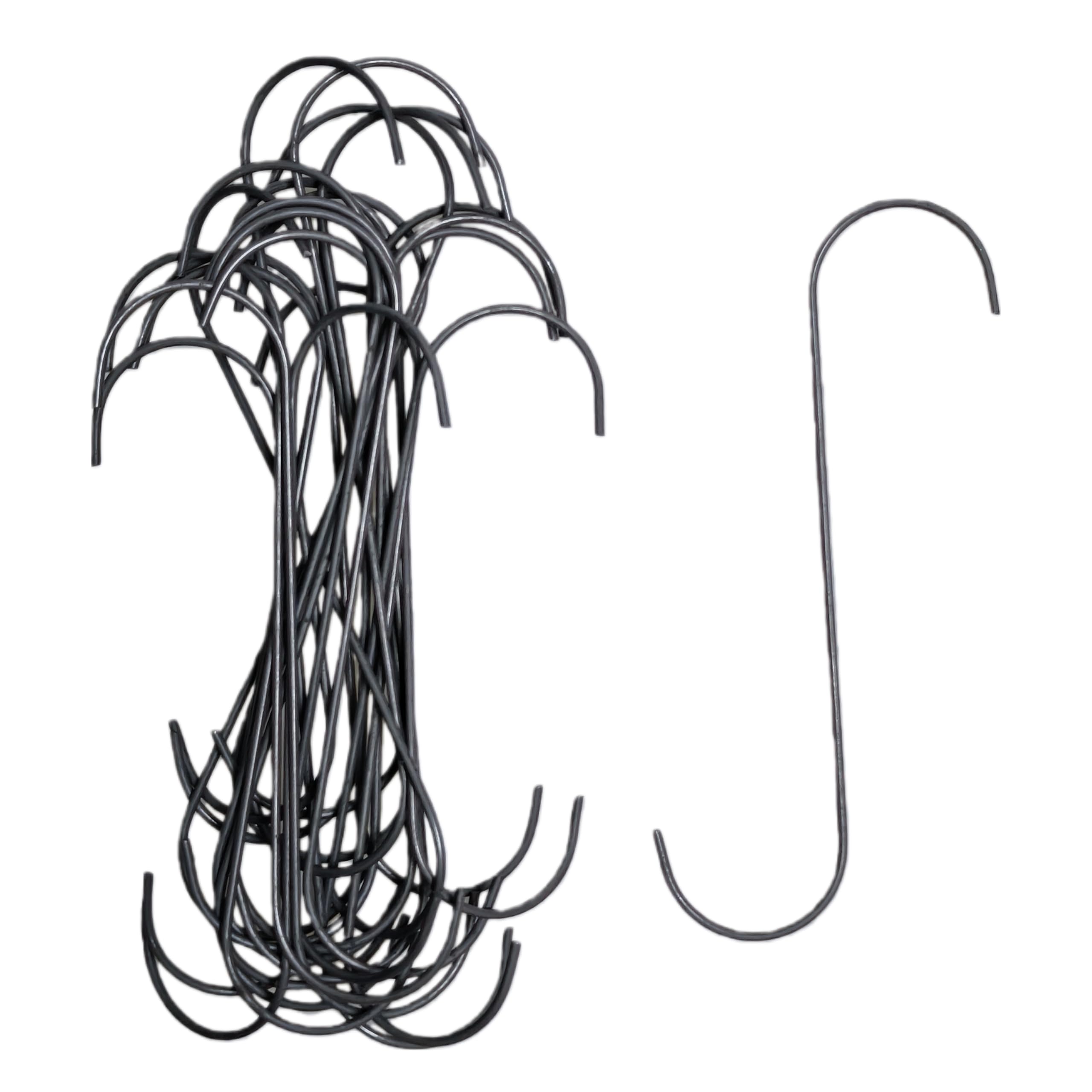 Industrial S-Hooks - 25 Pack for Painting & Coating -8 Industrial S-Hooks - 25 Pack for Painting & Coating -8