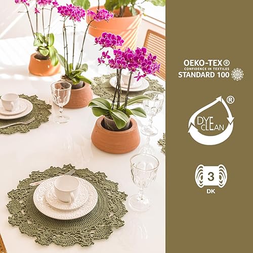 Miniatura 7 de Círculo Hilo Duna  186 yardas, 3.52 onzas  Hilo DK de Estambre Ligero  100% algodón virgen brasileño mercerizado, perfecto para tejer y hacer