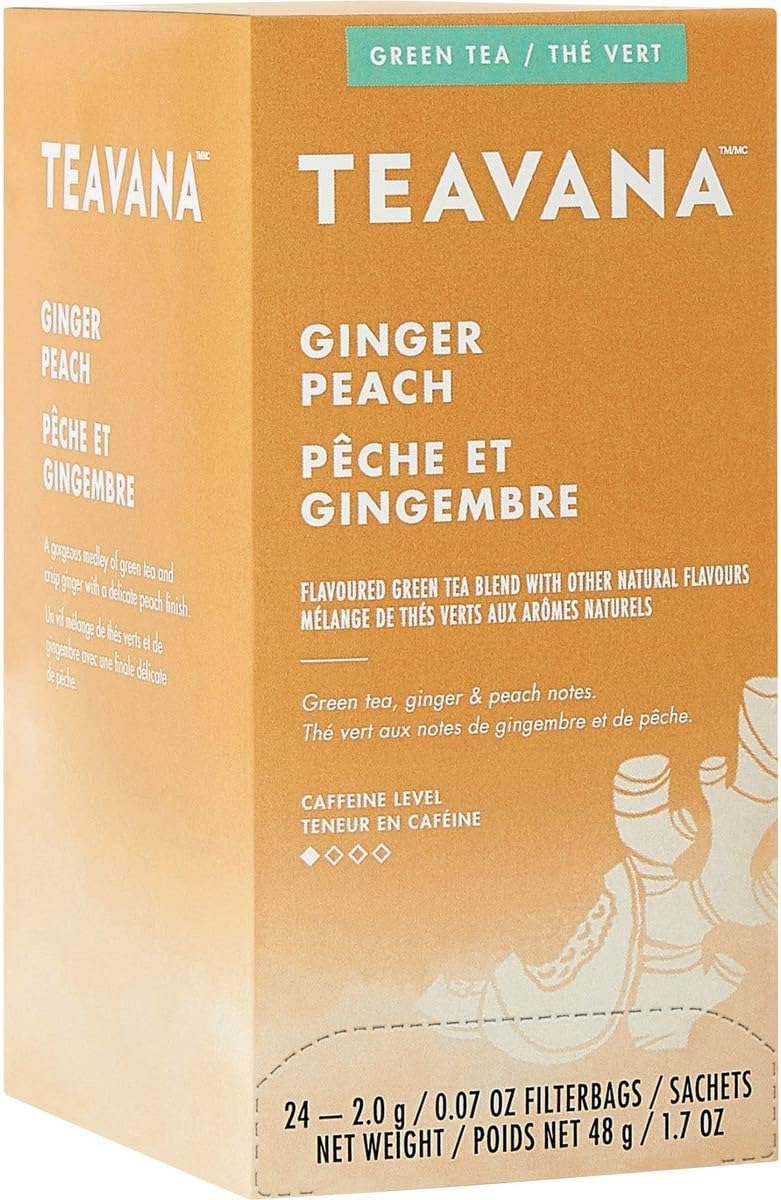 SBK12434017, Ginger Peach Green Tea, 24 / Box