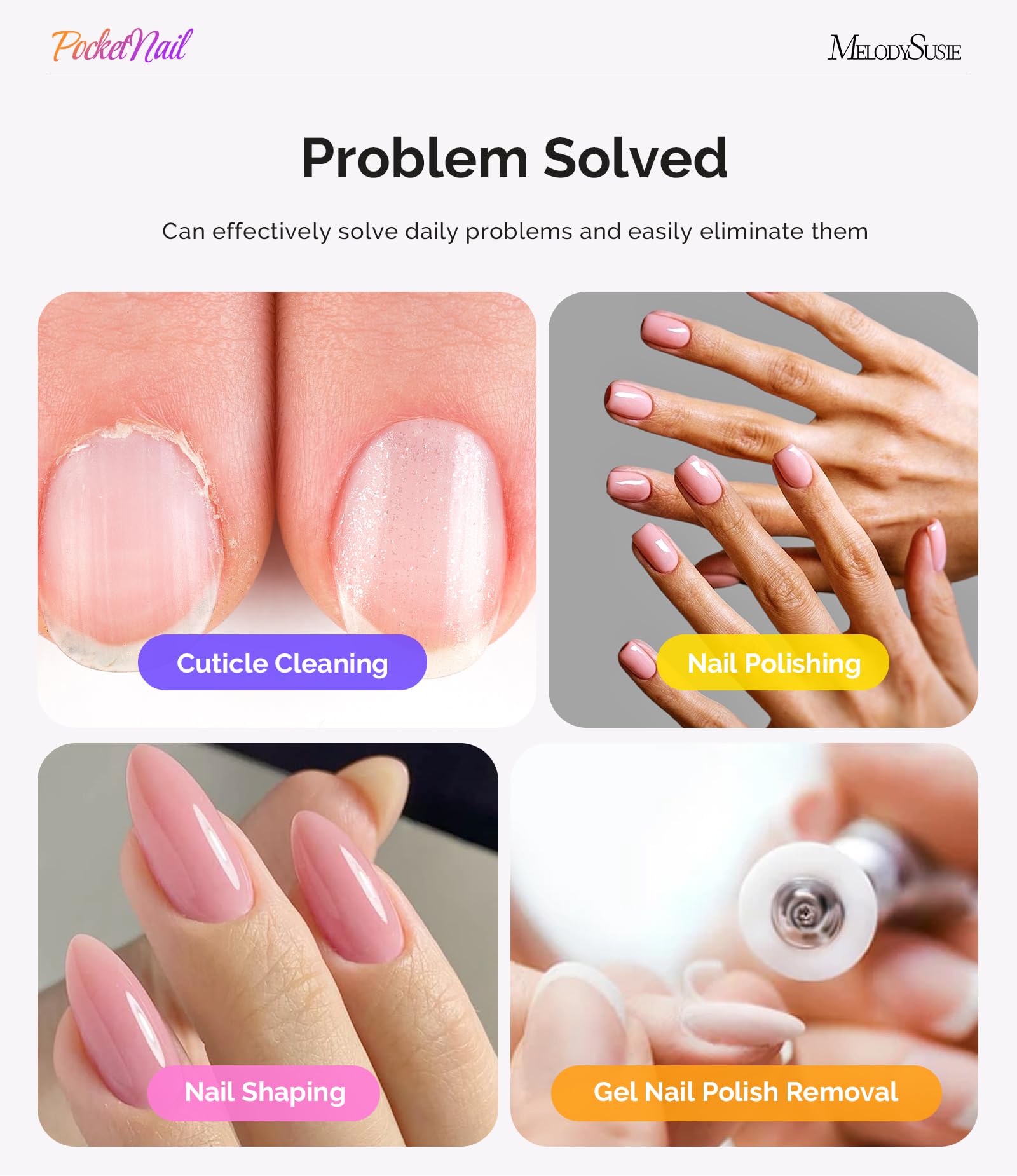 Amazon.co.jp: MelodySusie PocketNail PC100G ポータブルネイルドリル