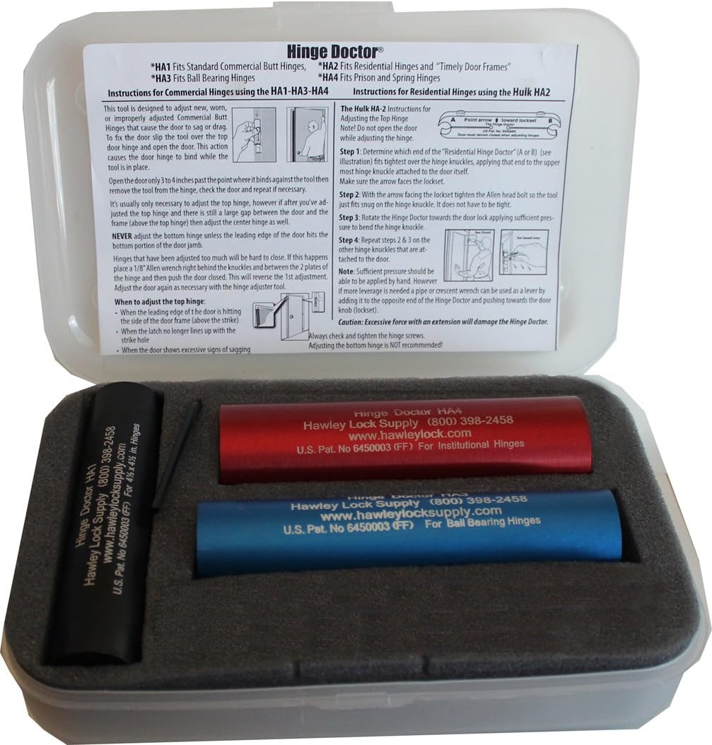 Exclusive Hinge Doctor HA134 with Carrying Case