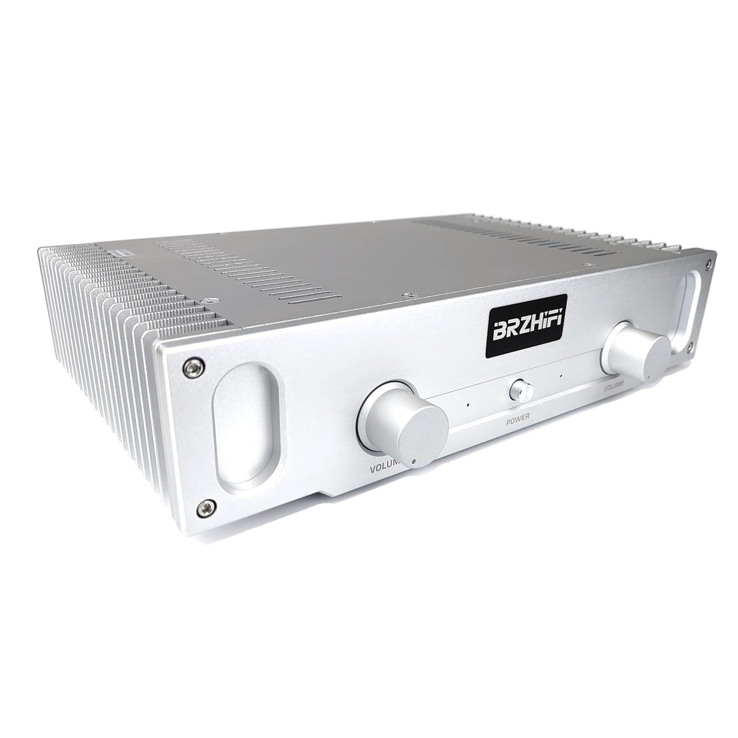A1S Pure Class A Power Amplifier Hi-Fi 20W×2 2.0 Channel Stereo Home Audio Amp (Silver)