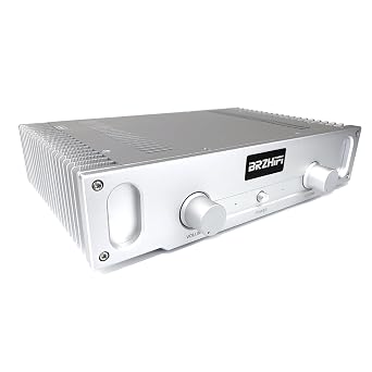 A1S Pure Class A Power Amplifier Hi-Fi 20W2 2.0 Channel Stereo Home Audio Amp Silver