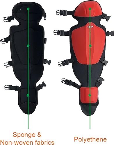 Miniatura 4 de Shinegro Protector de espinilleras con cómodo cojín de esponja para recortar malas hierbas y cortar el césped