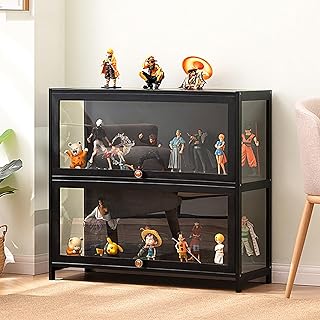 Clear Display Case With Top And Base For Dolls Or Action Figures,1f-5f ，display Case Transparent Dustproof Box Showcase For Collectibles, Crafts,storage Display Rack Lego Figure Shelf 80*32*73cm B