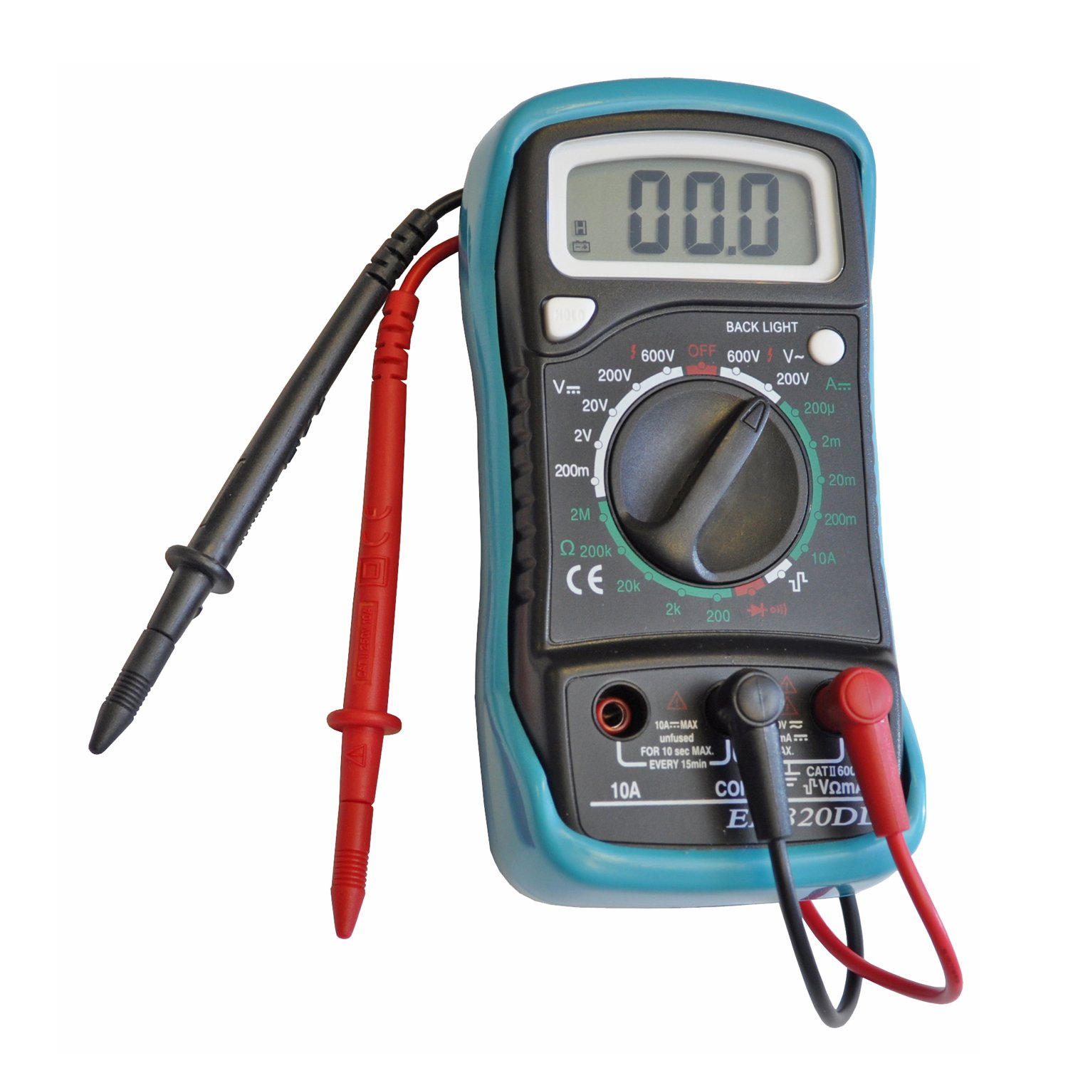 Faithfull FAIDETMULTI Multimeter LCD Display |