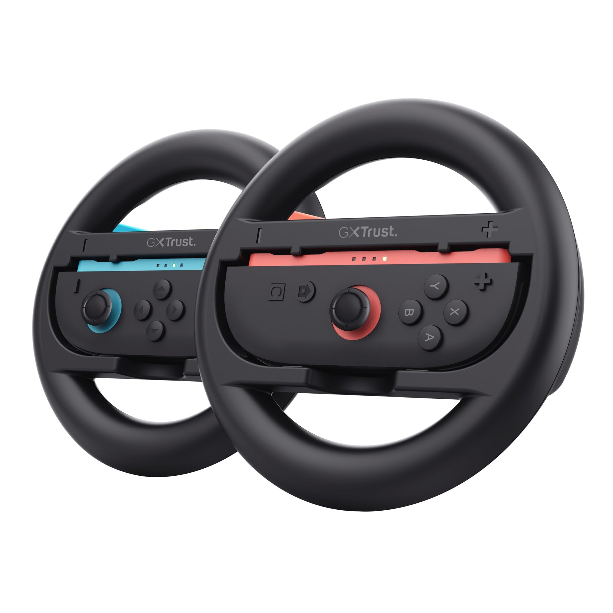 GXTrust 1257 Joy-Con Steering Wheels for Nintendo Switch 2, Gaming