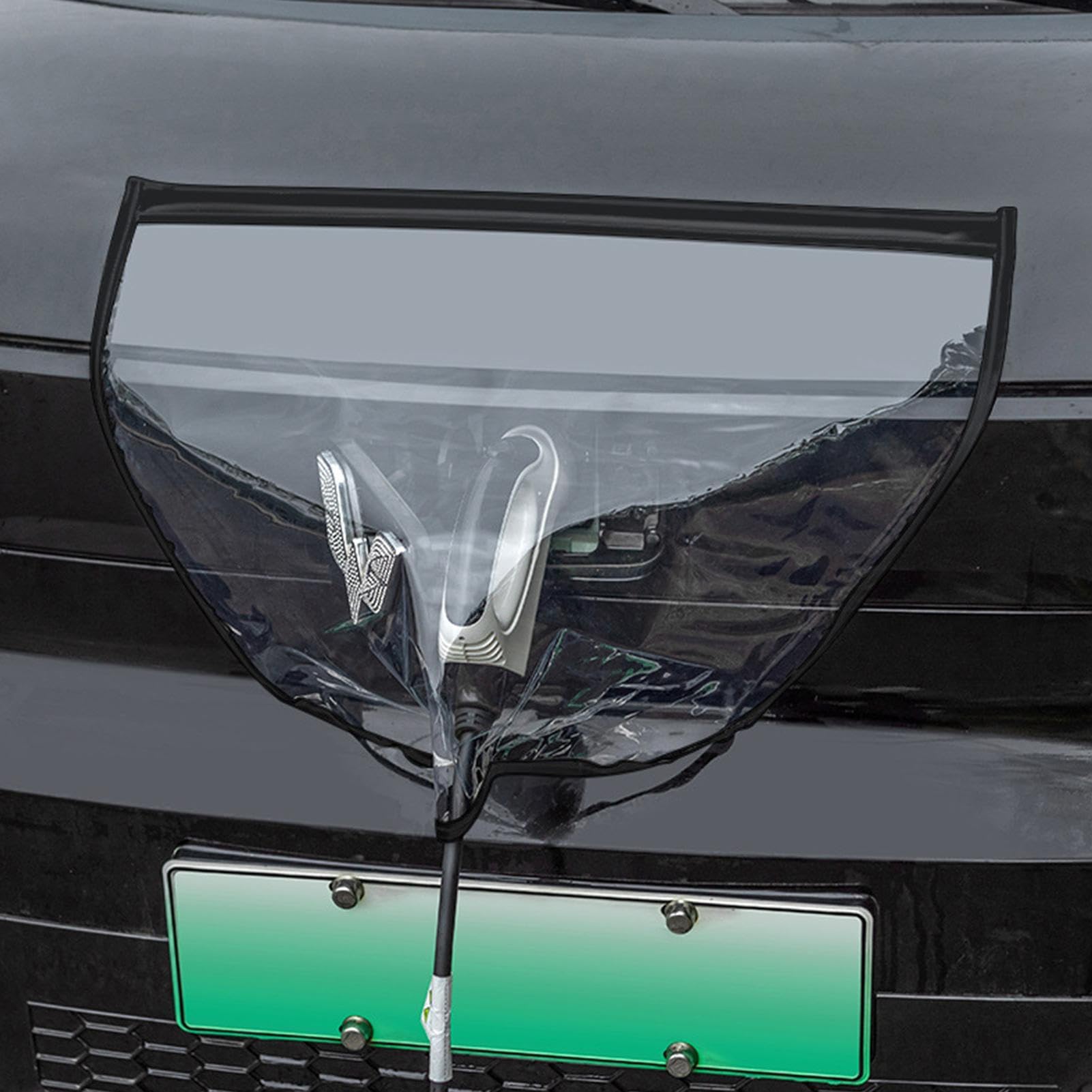 Magnetische EV Charger Port Cover - Universele transparante