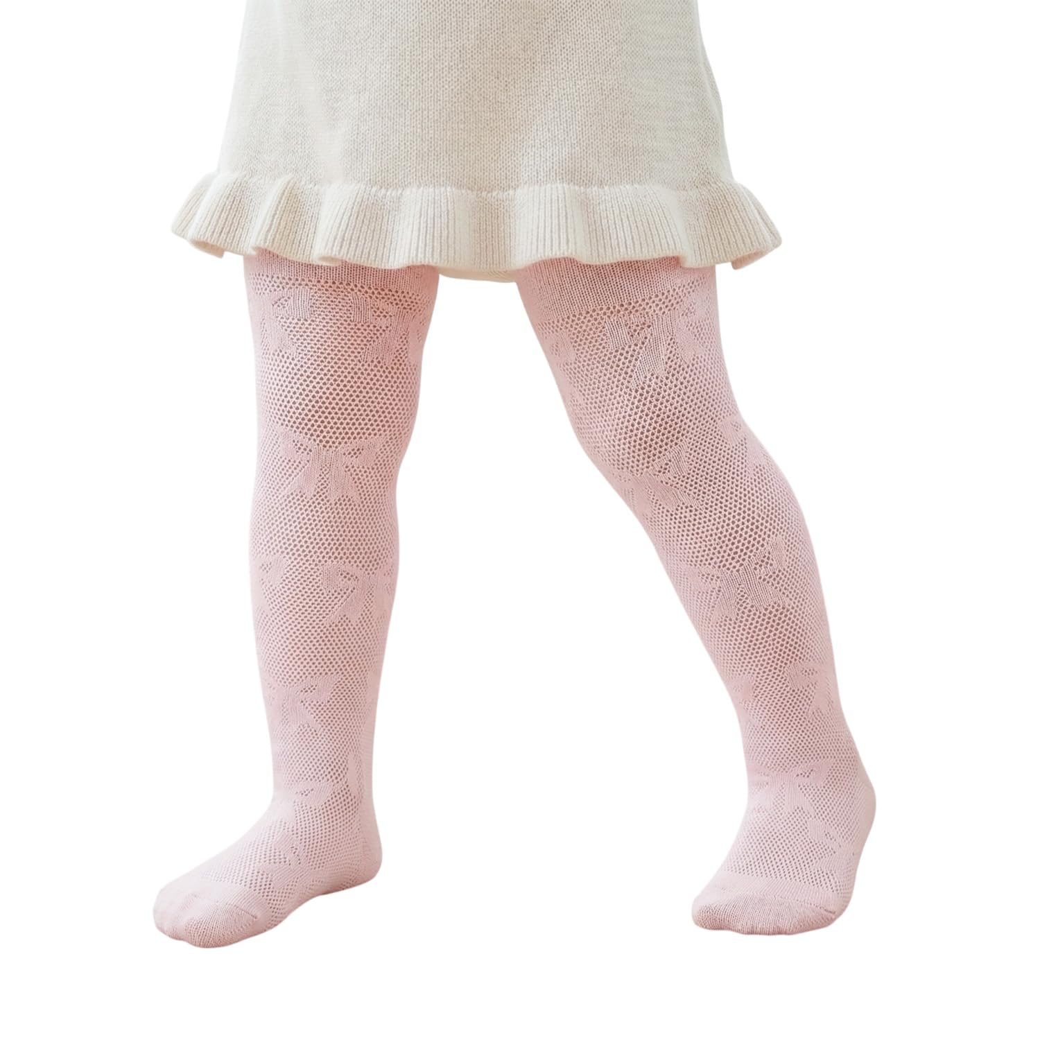 SYGA Children's Pantyhose Mesh Bow Girls Anti-Mosquito Leggings Size- L Suitable for 1-2 years(Pink) - Review, Price and Buying Guide