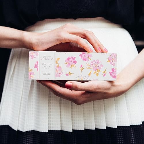 Vista 36 de LOLLIA Handcreme, 4 onzas de crema de manos perfumada Wish para mujeres, loción hidratante de manos para manos secas, manteca de karité y manteca