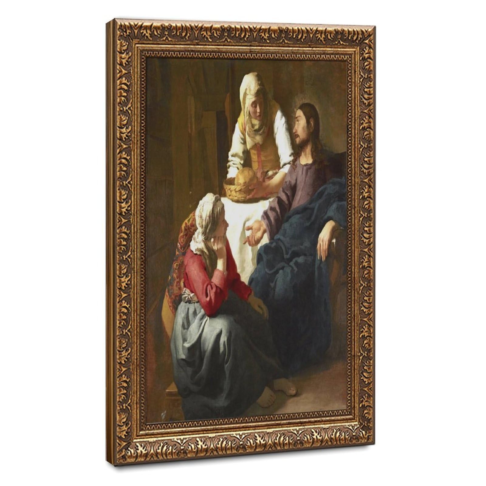 Impression sur toile Vermeer de haute qualité avec cadre - 8