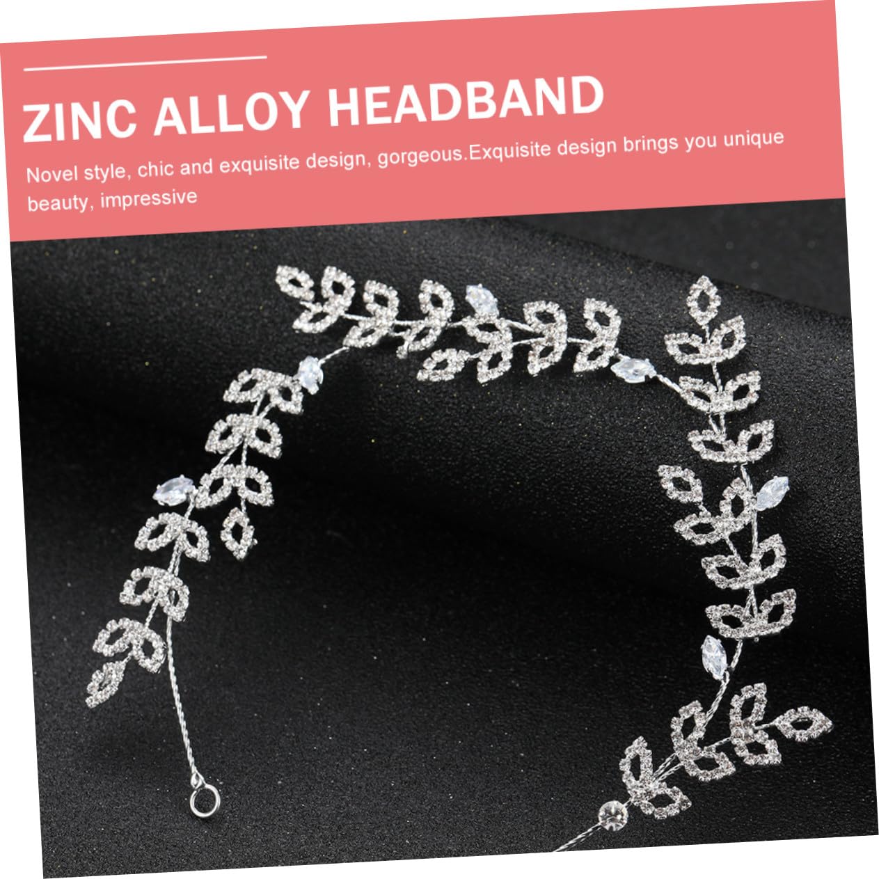VICASKY 5 Pezzi Cerchietto Sposa in e Accessorio Decorativo per Stile e Raffinato per per Matrimoni e Feste