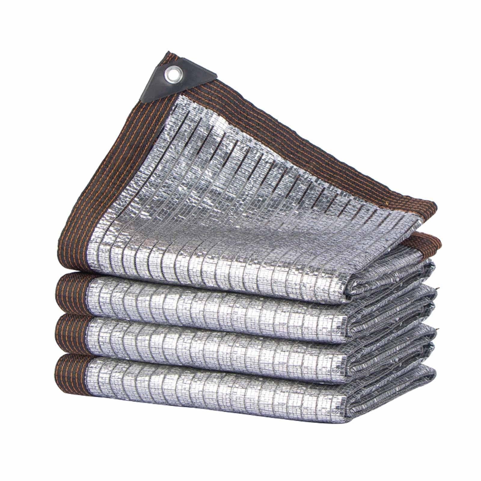 Filet résistant aux UV toile d'ombrage 75% aluminium bâche solaire pour jardin