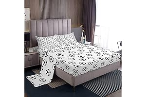 New Sporty Style Soccer Bed Sheets