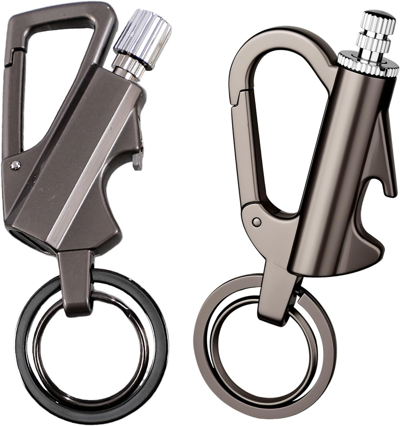 2025 EDC Permanent Match Lighter & Multitool Keychain for Survival