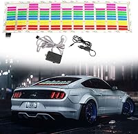 Vista 1 de Sonido Música Beat Activado Coche Pegatina Ecualizador Ritmo LED Flash Luz Audio Voz Ritmo Lámpara