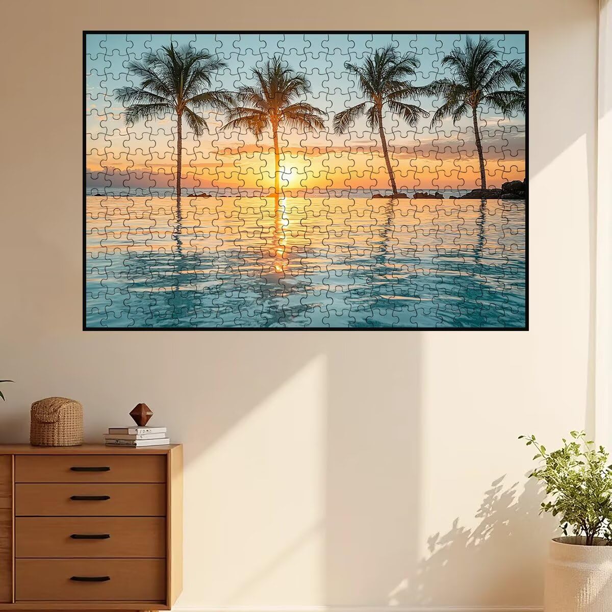 Puzzle 5000 Pezzi Oceano, Puzzle Albero per Adulti, Puzzles in Legno Intrattenimento Creativo, Divertimento, Puzzles Educativi Classici con Confezione di Alta Qualità Idea Regalo Donna Decor -2486