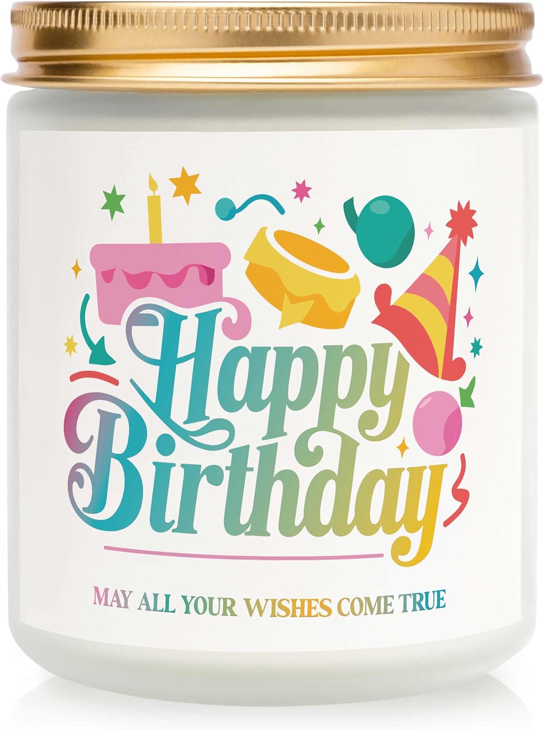Birthday Gifts for Women, Happy Birthday Candle Home