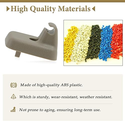 Miniatura 5 de Clip de retención para visera solar gris compatible con Ford F150 2009-2014 Reemplazar # AL3Z-1504132-AA