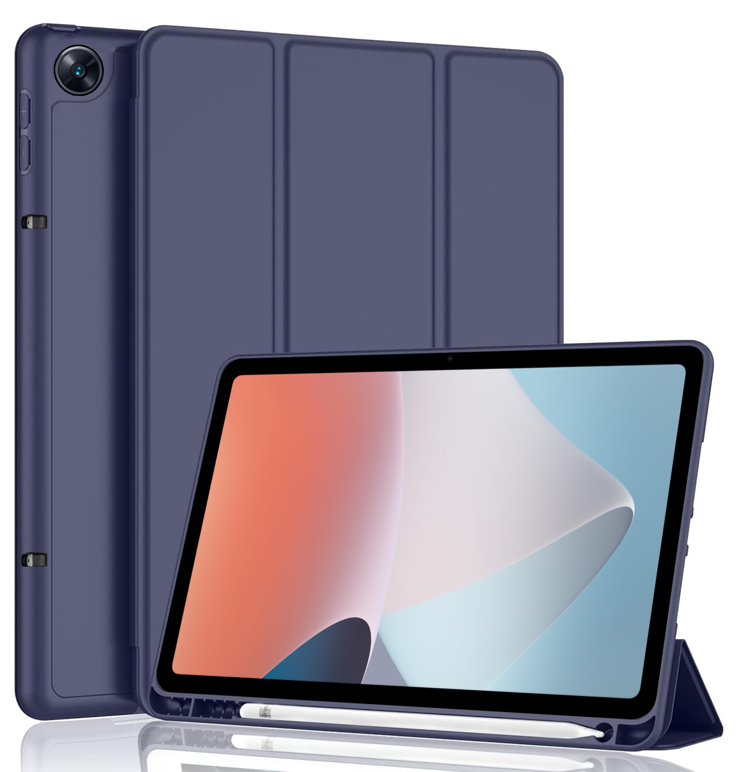 See full amazon price history chart for TGK Smart Flexible with Pencil Holder Trifold Back Flip Stand Case Cover for Oppo Pad Air 10.36 inch Tablet (Royal Blue) TGK Smart Flexible with Pencil Holder Trifold Back Flip Stand Case Cover for Oppo Pad Air 10.36 inch Tablet (Royal Blue) (B0CK35KR91) Amazon Price History, Amazon Price Tracker