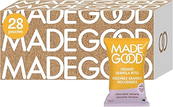 MadeGood 巧克力香蕉格兰诺拉能量块 无麸质零食