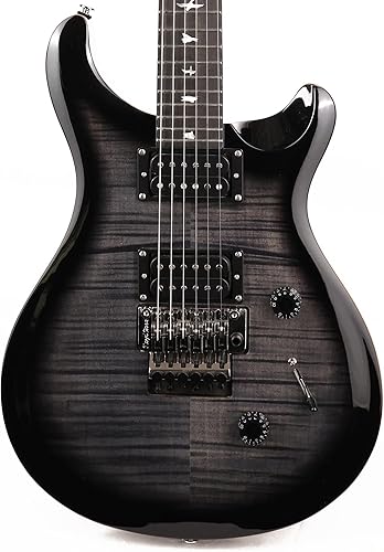 PRS SE Custom 24 Floyd - Guitarra eléctrica - Carbón Burst disponible en Yaxa Colombia